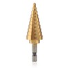Saipor 4-22 mm Step Drill HSS Cone Drill Bit 6.35