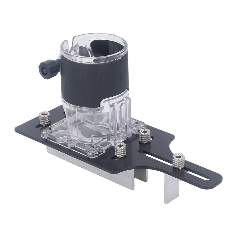 Wood Router Base Accurate Positioning 2 in 1 Compact Router