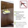 Wenko door shelving unit