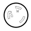Parkworld 885316 Adapter Generator 30A L14-30P Male to RV Shore