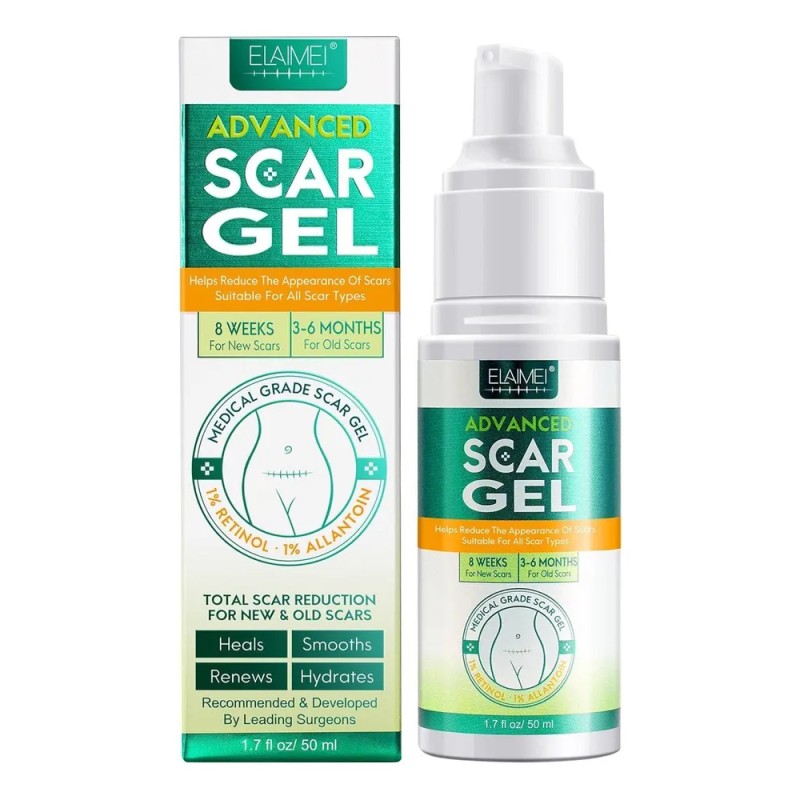 Gel Silicona Cicatrices Quemaduras Cacarizos Cesáreas Marcas