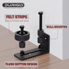 DURIGID 2 Pack Barn Door Floor Guide, Barn Door Guides