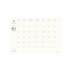 Sunstar Stationery S2958139 Snoopy Notebook, Monthly B6, Gingham Check
