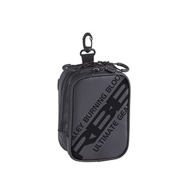 SOSHIN 7639 RBB Double Pocket Pouch, Black