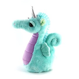 The Petting Zoo Seahorse Stuffed Animal Plushie, Lash’z Animals, Seahorse Plush Toy 10 inches