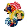 Mono-Quick 367 Fireman Sam Iron-On Sew-on Patches Polyester Multicoloured MD