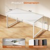 PRAISUN 48 X 24 Inch Computer Desk with Deeper Desktop,
