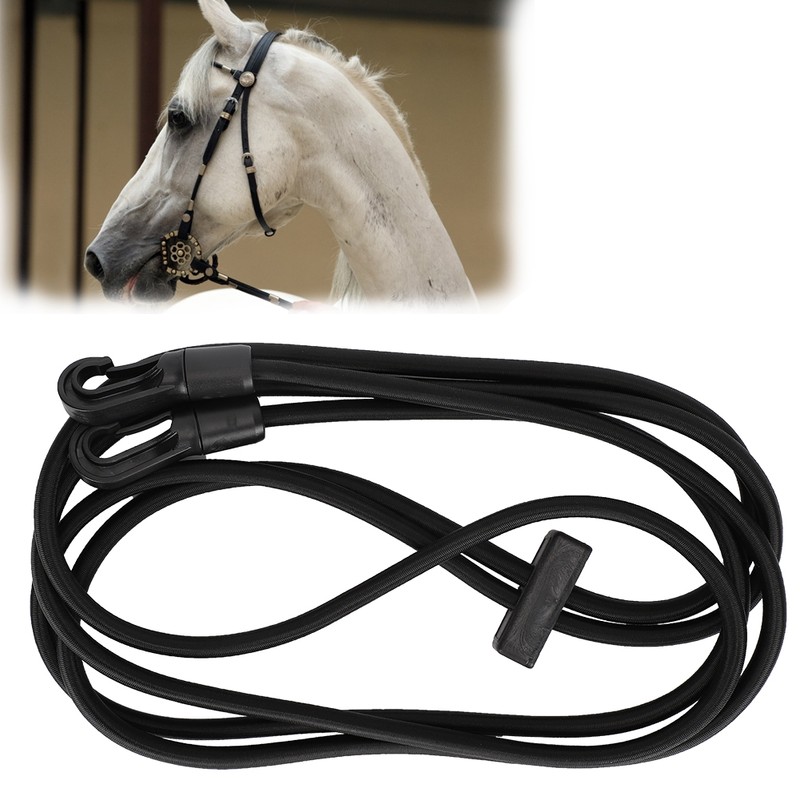 Elastic Nylon Rope Horse Neck Stretcher Bridle Strap Traction Rope