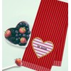 Valentines Day Themed Decorative Kitchen Dish Towel Set - in