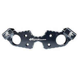 Billet Aluminum Triple Tree Top Clamp Yoke Cover Compatible with Suzuki Hayabusa GSXR1300 1999-2020