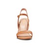Cole Haan Women's Josie Wedge Sandal Pump, Pecan Leather, 7.5