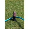 CLEVER GARDEN Heavy Duty Decorative Hose Guide - Pinecone, 5