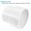 PATIKIL PVC Reducer Pipe Fitting 110mm to 90mm ID, Straight