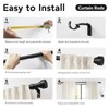IFELS Heavy Duty Curtain Rods for Windows 28 to 48