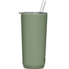 CamelBak Horizon 20 oz Straw Tumbler, Insulated Stainless Steel, Moss