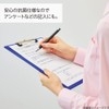 Lihit Lab Binder Antibacterial Clipboard Lightweight A4 Milky A2990-1