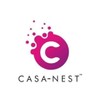 CASA-NEST Plastic Flowered Oval Shaped 4 to 6 Seater Table
