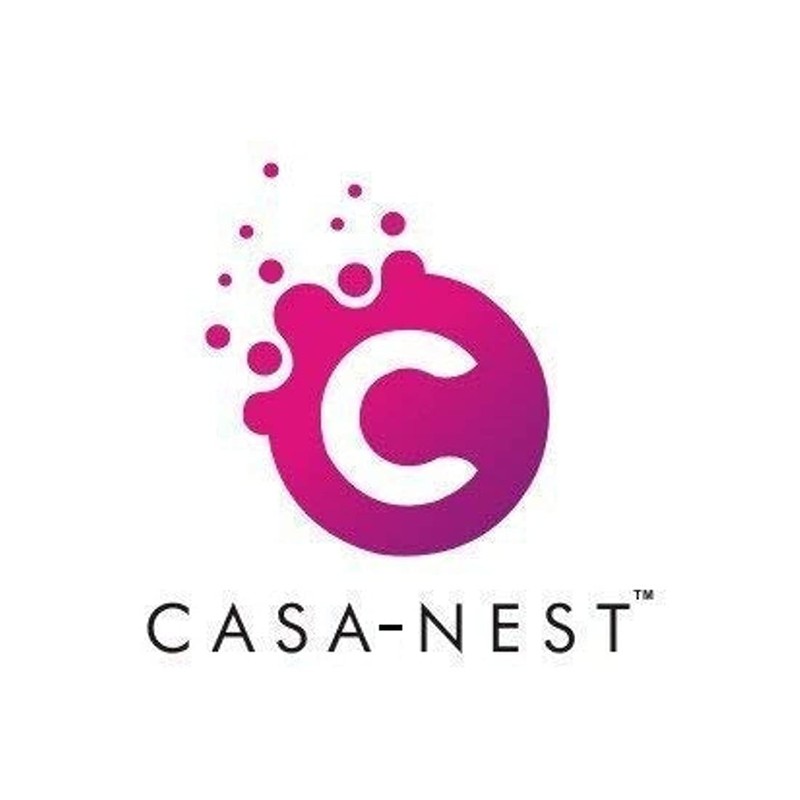 CASA-NEST Plastic Flowered Oval Shaped 4 to 6 Seater Table