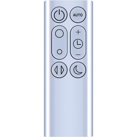 GOUYESHO New Replacement Remote Control for Dyson Fan TP02 TP03 DP01 DP03 (Silver)