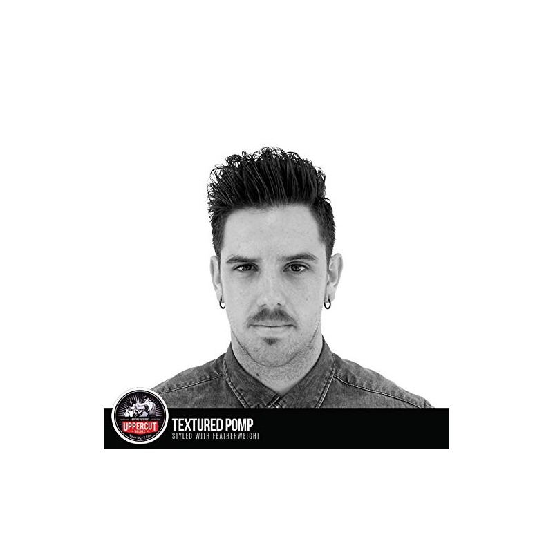 Uppercut Deluxe Featherweight Pomade 2.5oz | Medium Hold with Grip