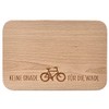 Spruchreif Wooden Breakfast Board with Engraving "Keine Gnade für die