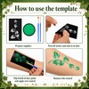 13 Pcs Halloween Poison Ivy Costume Accessories, Ivy Green Leaf