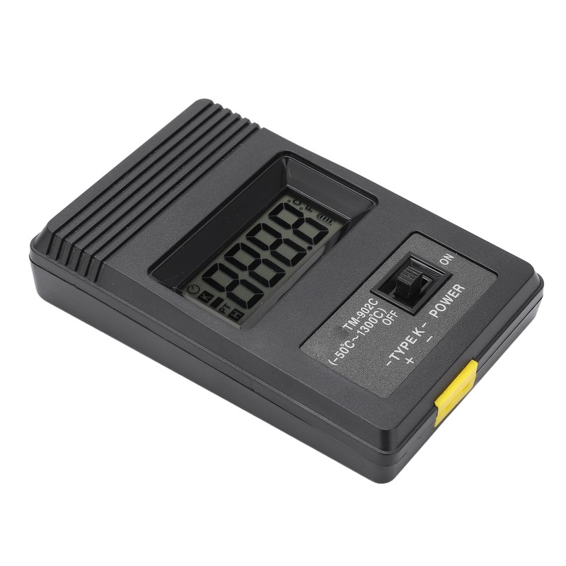 Tm‑902c Industrial LCD Display Digital Sensor Thermometer with Curved Shank