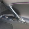 4Pcs Carbon Fiber Color Interior Door Armrest Panel Trim Plastic