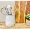 Geko Natural Ceramic Utensil Holder 15cm