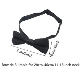 Kids Boy Suspenders Bowtie Set Children Boys Adults Suspender and Bow Tie Child Sets Baby Sturdy Metal Clips Elastic Y-Shape Adjustable with for Girls Party Dress Toddler