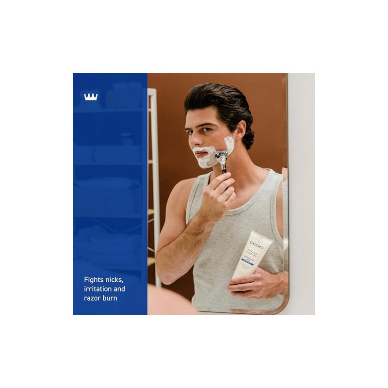 Cremo Cooling Shave Cream, Astonishingly Superior Shaving Cream for Men,