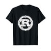 Rust Programming logo distressed t-shirt T-Shirt