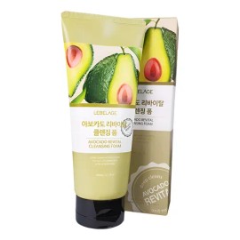 Espuma De Limpieza Facial Coreana De Aguacate Hidrata (1pz) Todo Tipo De Piel Danoche