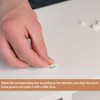 sourcing map Screw Caps, 228Pcs 12mm - Plastic Self-Tapping Screw
