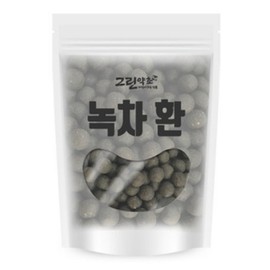 Green Herb Green Tea Pills, 300g, 1 Piece / 그린약초 녹차 환, 300g, 1개