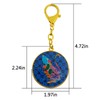 Isui Feng Shui Goods, Mouse Peach Blossom Charm Keychain, Zodiac