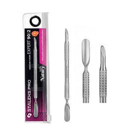 STALEKS PRO by Natury Nails Expert PE-90/2 Cuticle Pusher Manicure Pedicure
