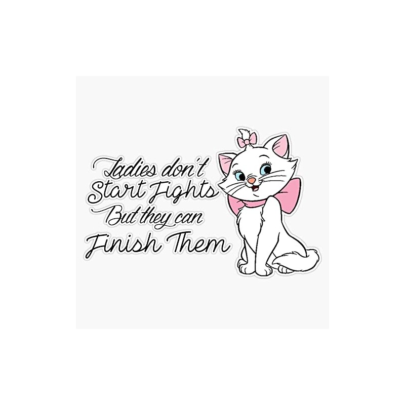 Marie Bumper Sticker Vinyl Decal 5 inches