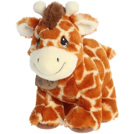 Aurora® Inspirational Precious Moments™ Raffie Giraffe Stuffed Animal - Cherished Memories - Enduring Comfort - Brown 9 Inches