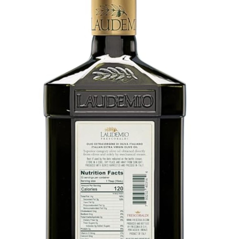 FRESCOBALDI Laudemio Extra Virgin Olive Oil, 16.9 FL Oz, 500ml,