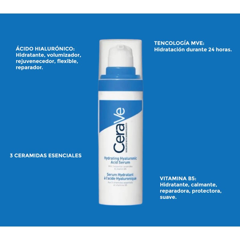 Skincare Cerave Limpiador Hidratante Ácido Hialurónico/ojos