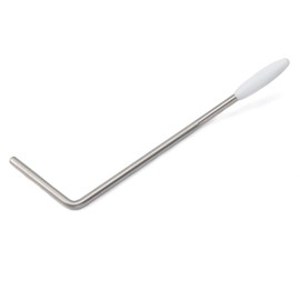 Musiclily Ultra 5 mm Stainless Steel Push-in Style Tremolo Arm Tremolo Lever Whammy Bar for Electric Guitar Korea Wilkinson Tremolo Bridge, Original Colour with White Cap