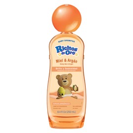 Ricitos de Oro Shampoo, Miel, color naranja, 250 ml