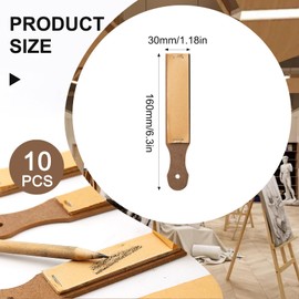 10 Pcs Sandpaper Sharpener,Artist Pencil Sharpener,for Artists,Blending Stump,Art Pencil Sharpener for Student Artist Charcoal Sketch Drawing Tools