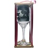 Orange Kat Drink Up Witches! Stemmed Wine Glass with Charm