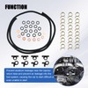 JDMSPEED New Fuel Injector Return Line Kit Replacement For Ford
