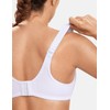 SYROKAN Women's Sports Bras High Support Underwire Padded High Impact