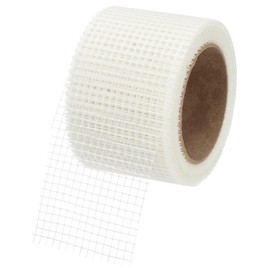 PATIKIL Drywall Repair Mesh Tape, 3 inch x 82 ft Fiberglass Repair Patch Self-Adhesive Dry Wall Joint Tape 6 Mesh Wall Hole Crack and Seam Patch, White