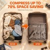 Travel Vacuum Bags with Rechargeable Electric Pump, Storage Bags（15 Pack）