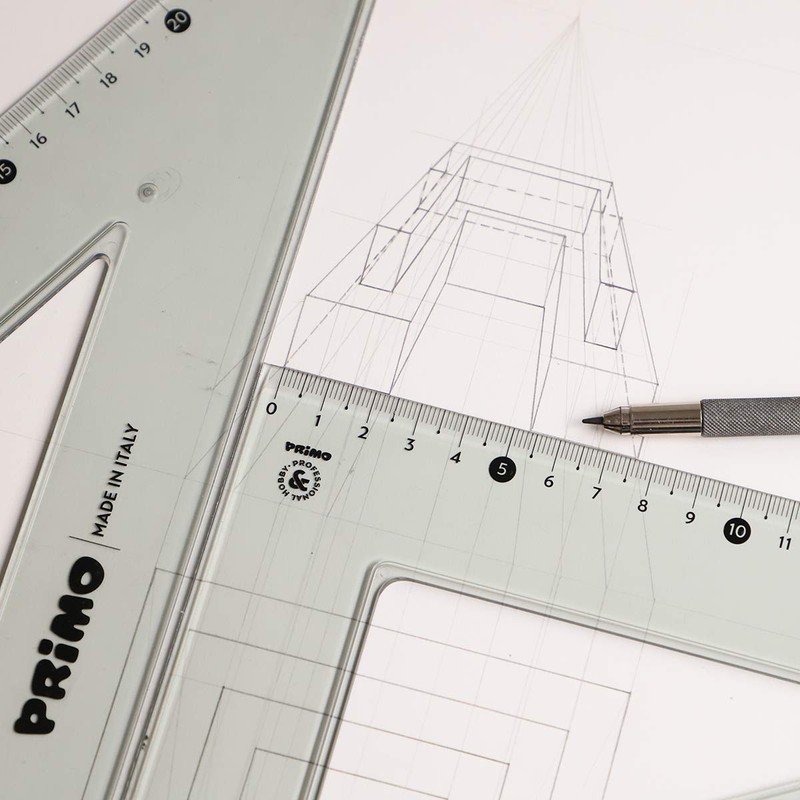 Morocolor PRIMO, square 45° 30 cm, smoke grey colour, anti-glare,